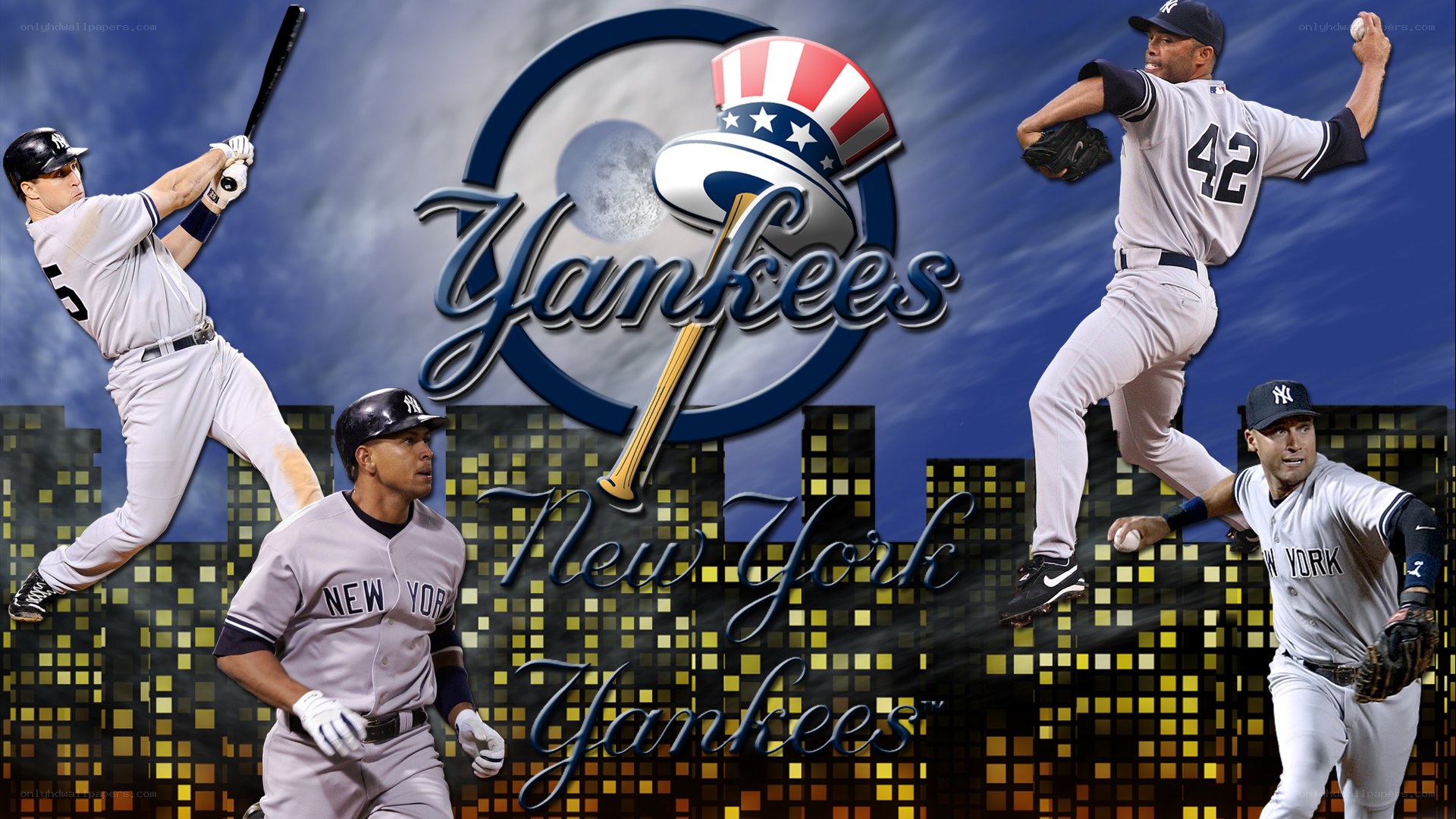New York Yankees collage