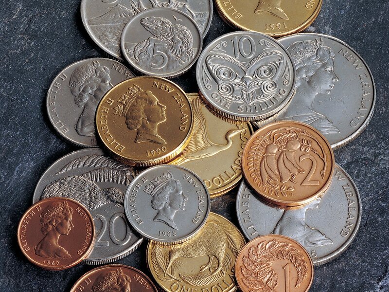 New Zealand coins collection