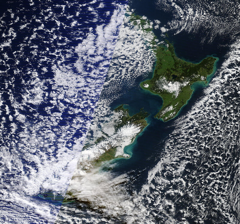 New Zealand from Space