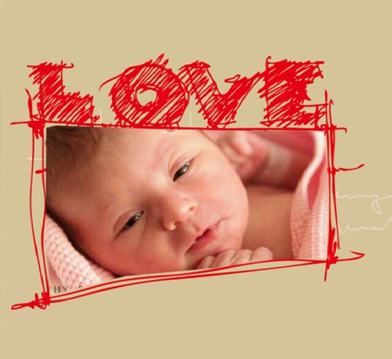 Newborn Baby in Blanket