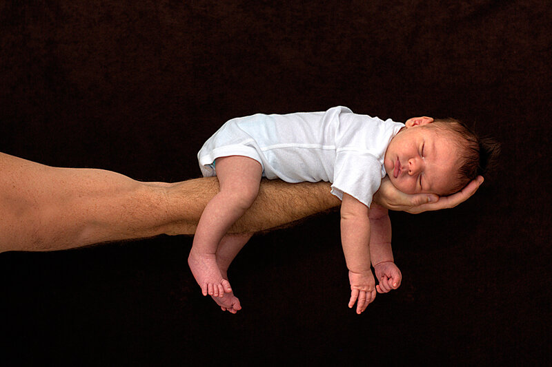 Newborn Baby on Hand