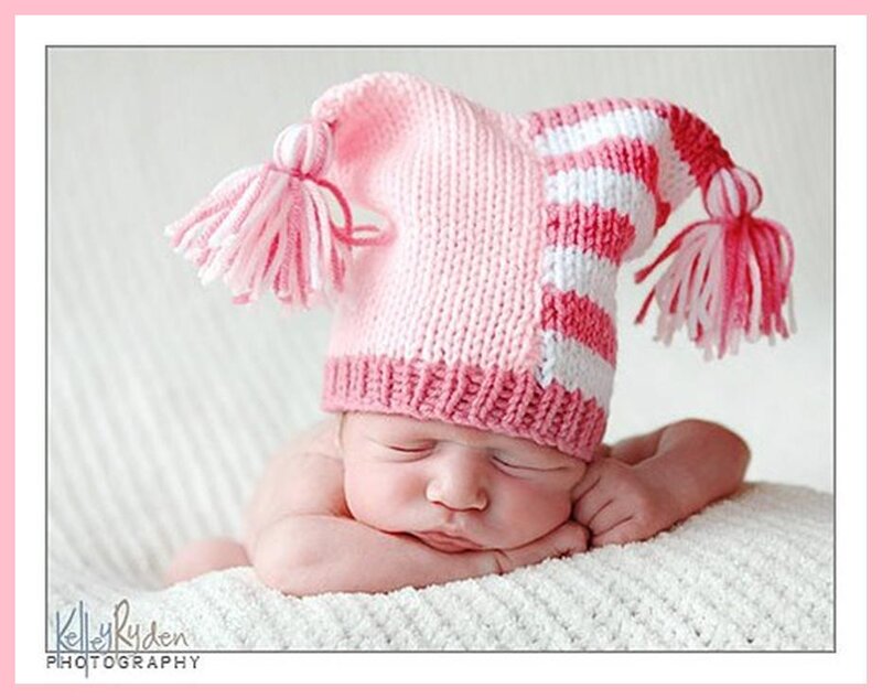Newborn Baby Sleeping — Pink