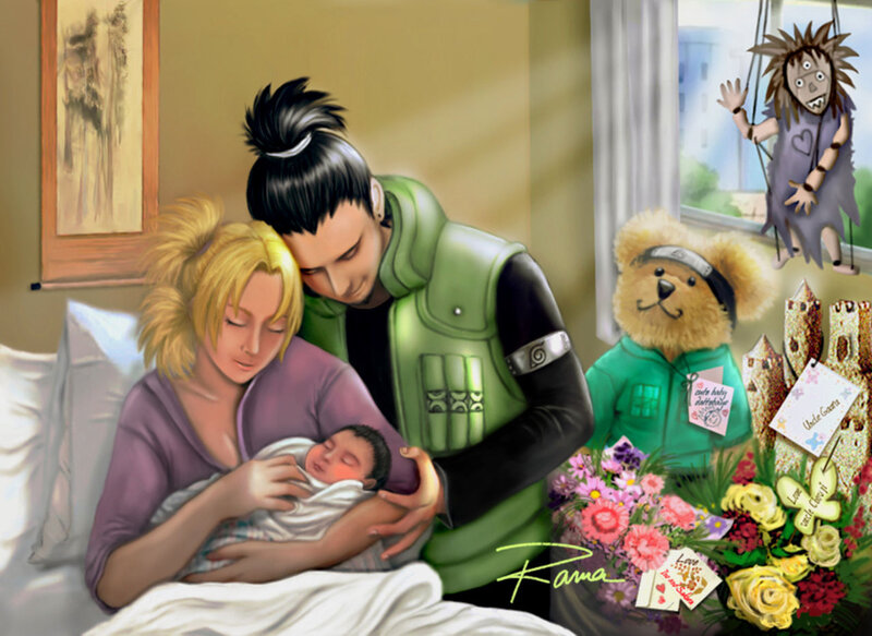Newborn Baby with Parents