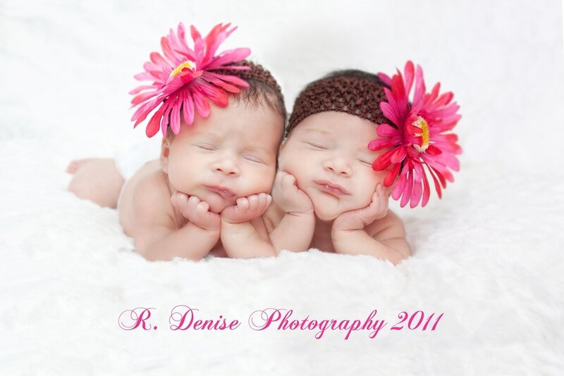 Newborn Twins Sleeping