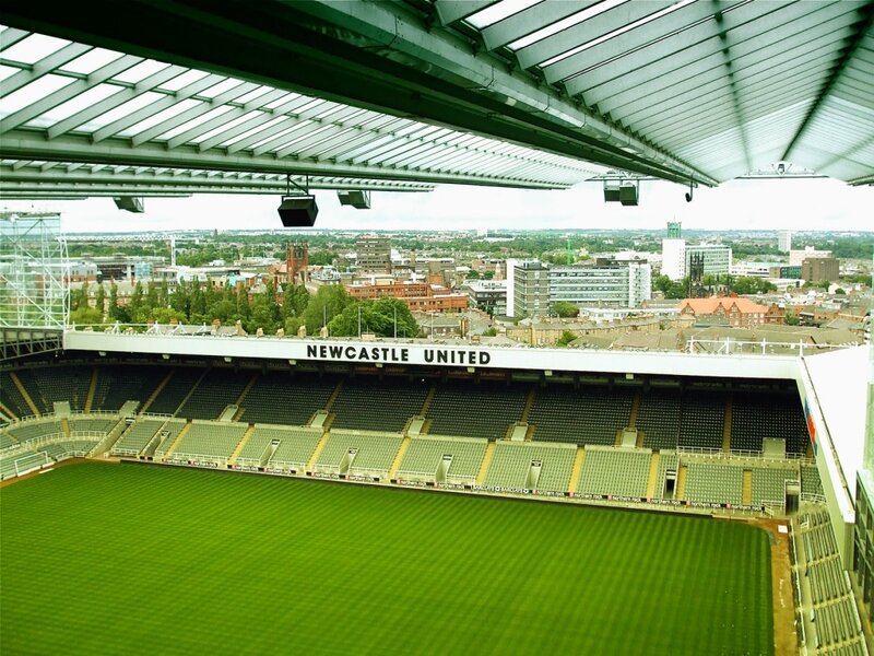 Newcastle United stadium view