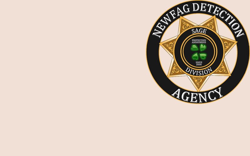 Newfag Detection Agency logo