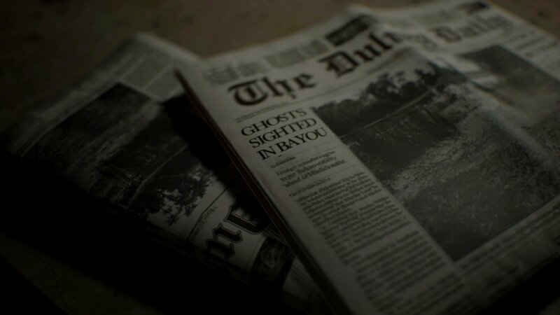 Newspaper on Table