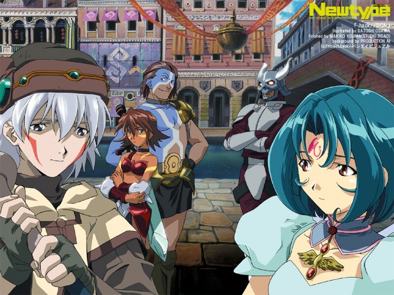 Newtype anime character group