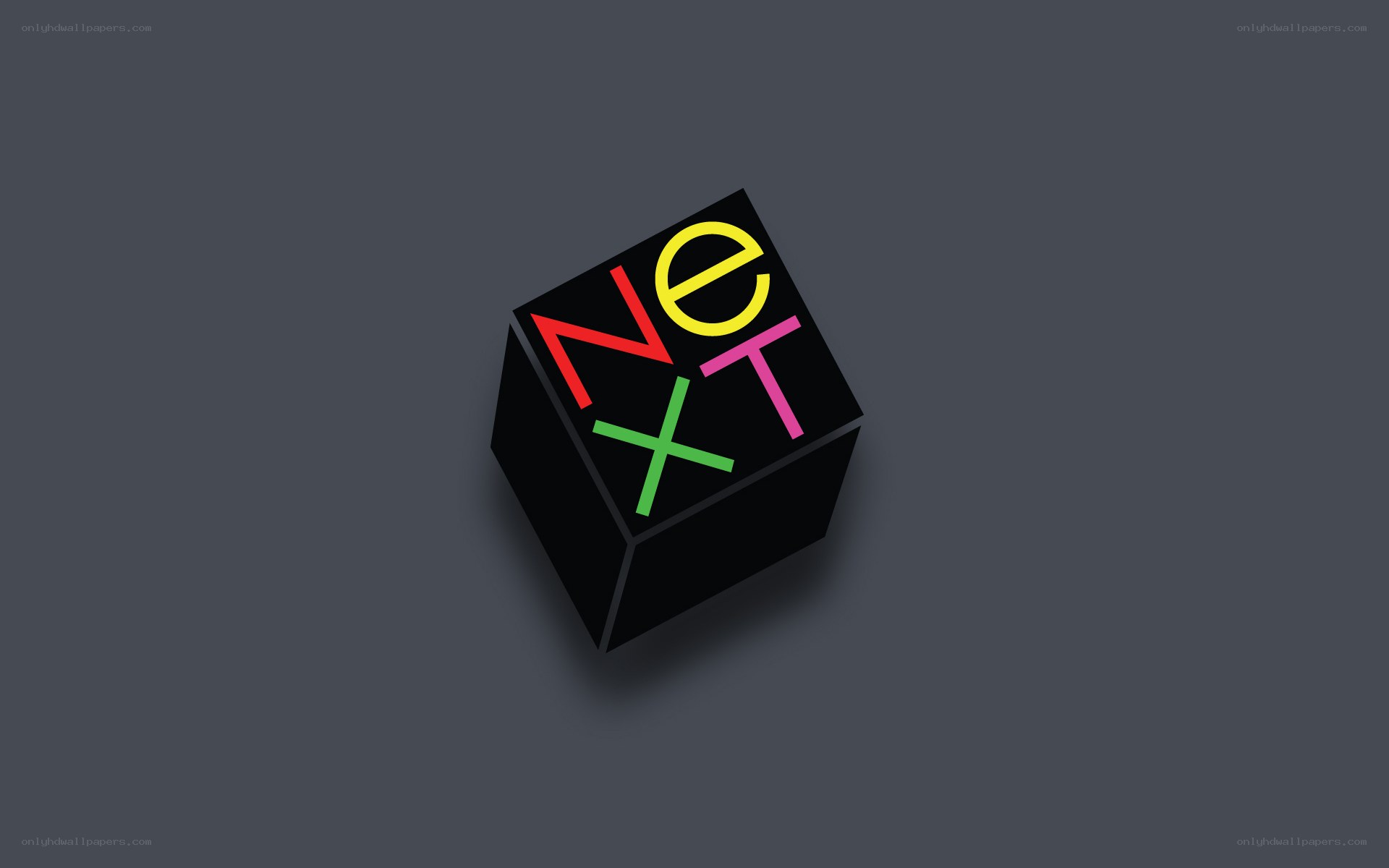 Next logo on cube