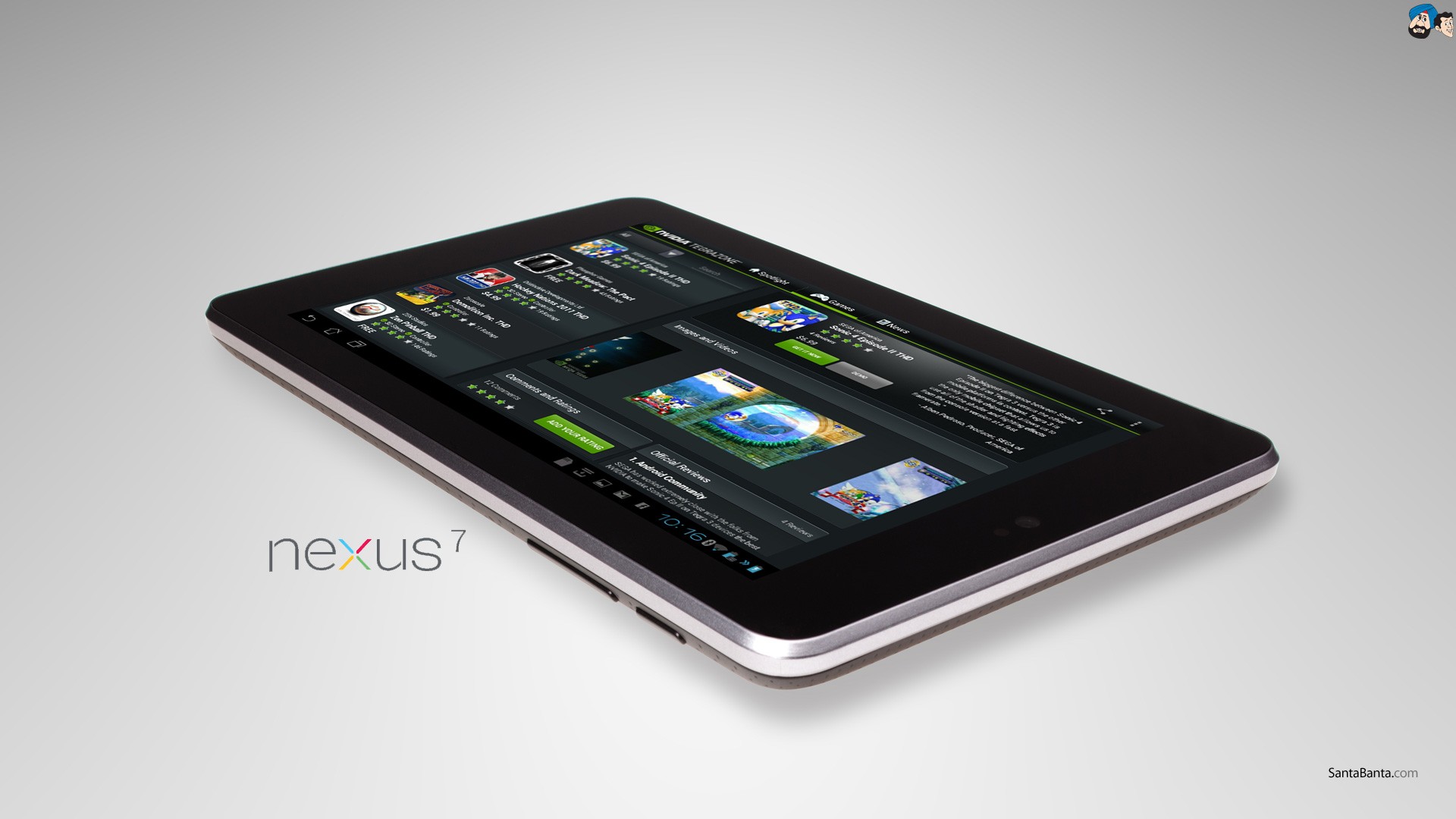 Nexus 7 tablet concept