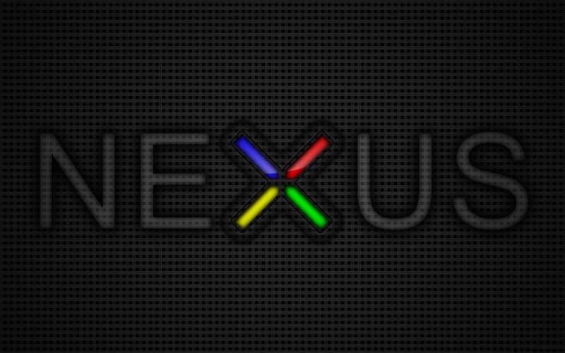 Nexus logo on dark grid
