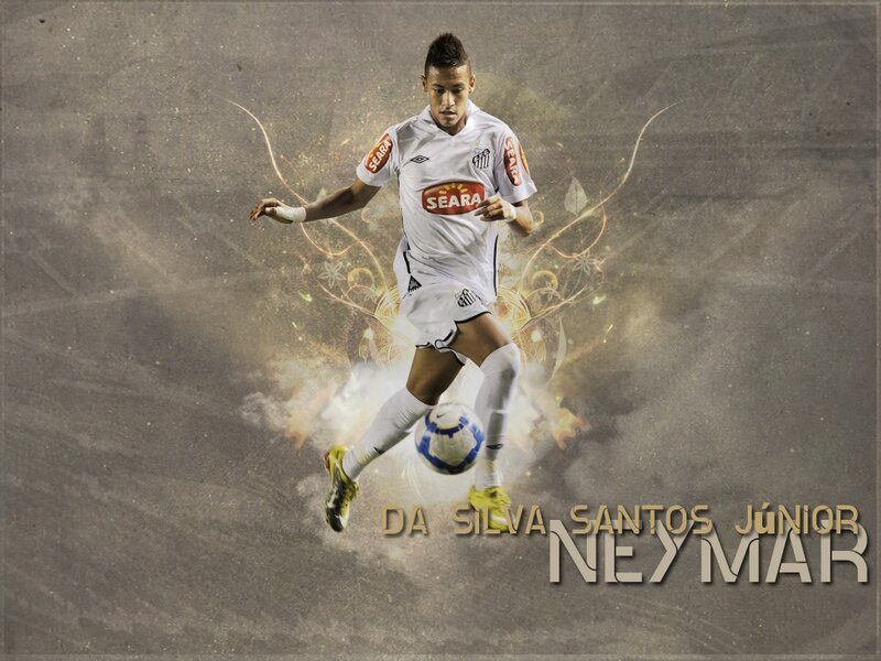Neymar in action