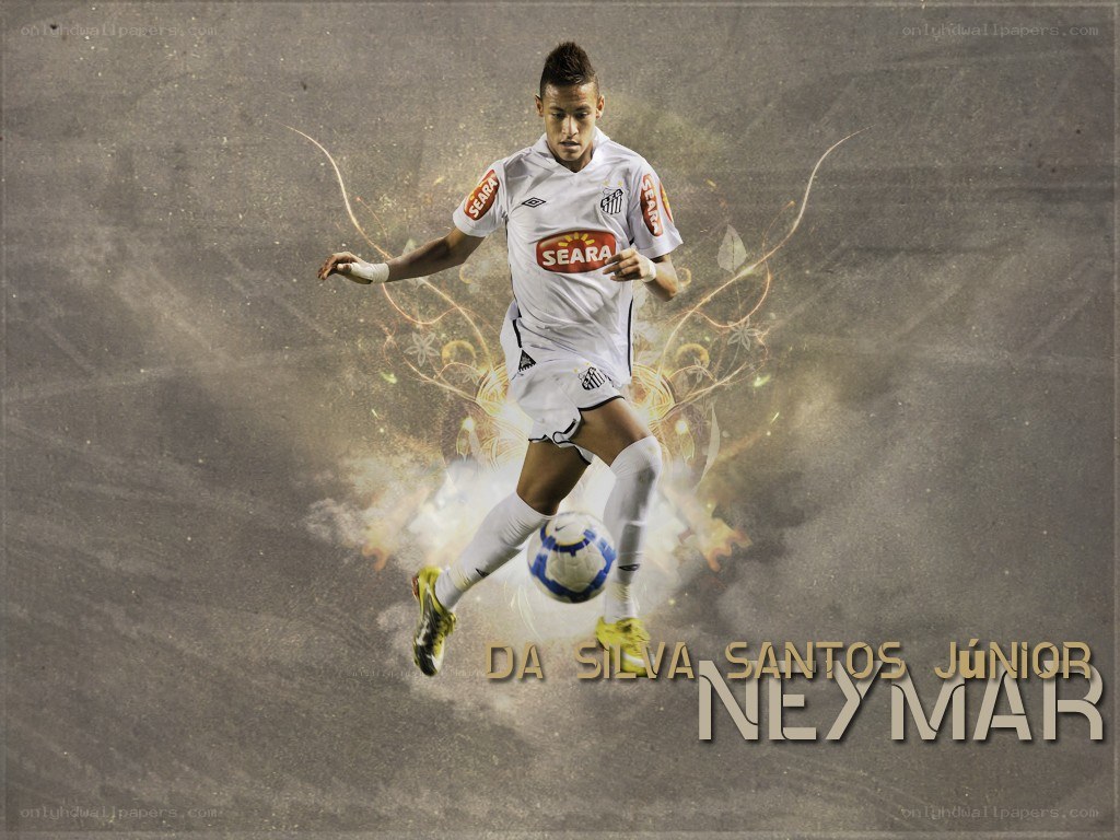 Neymar in action