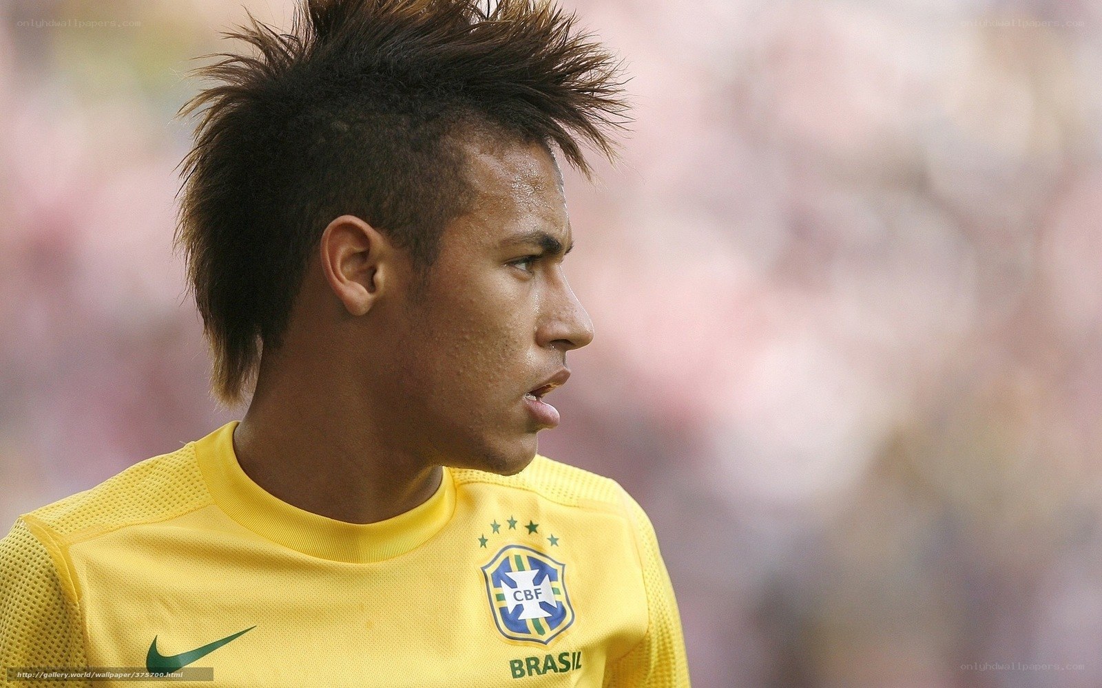 Neymar in Brazil jersey