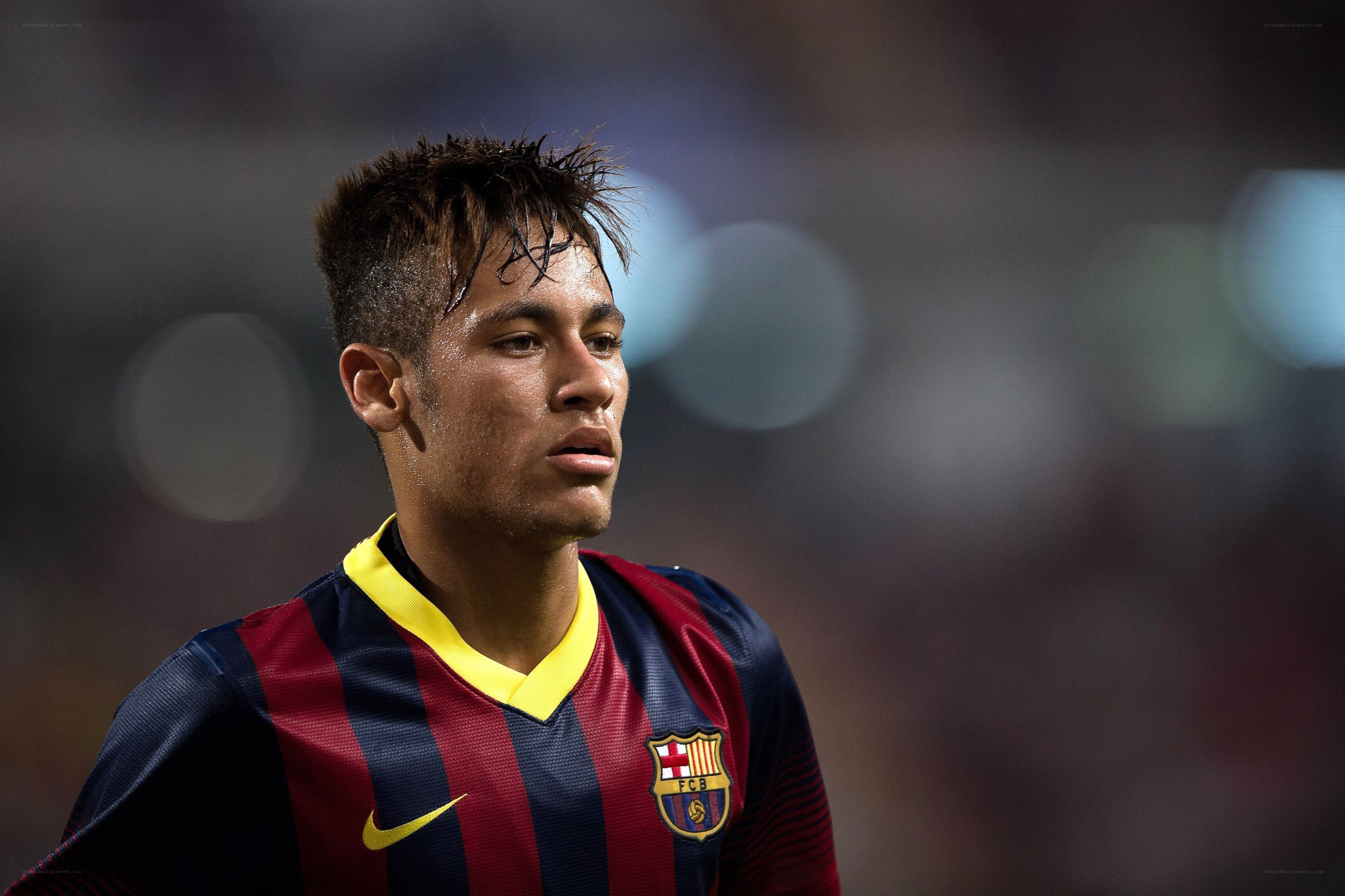 Neymar in FC Barcelona jersey