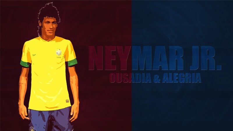 Neymar Jr in Yellow Jersey
