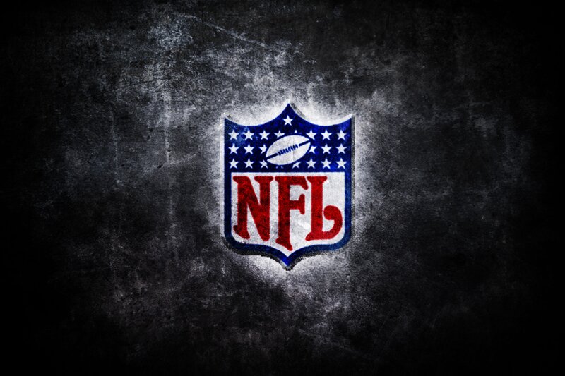 NFL logo on textured background