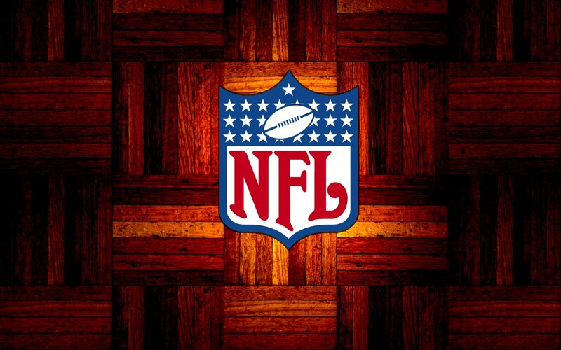 NFL Logo on Wood