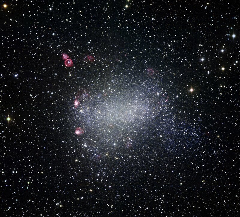 NGC 1755 star cluster
