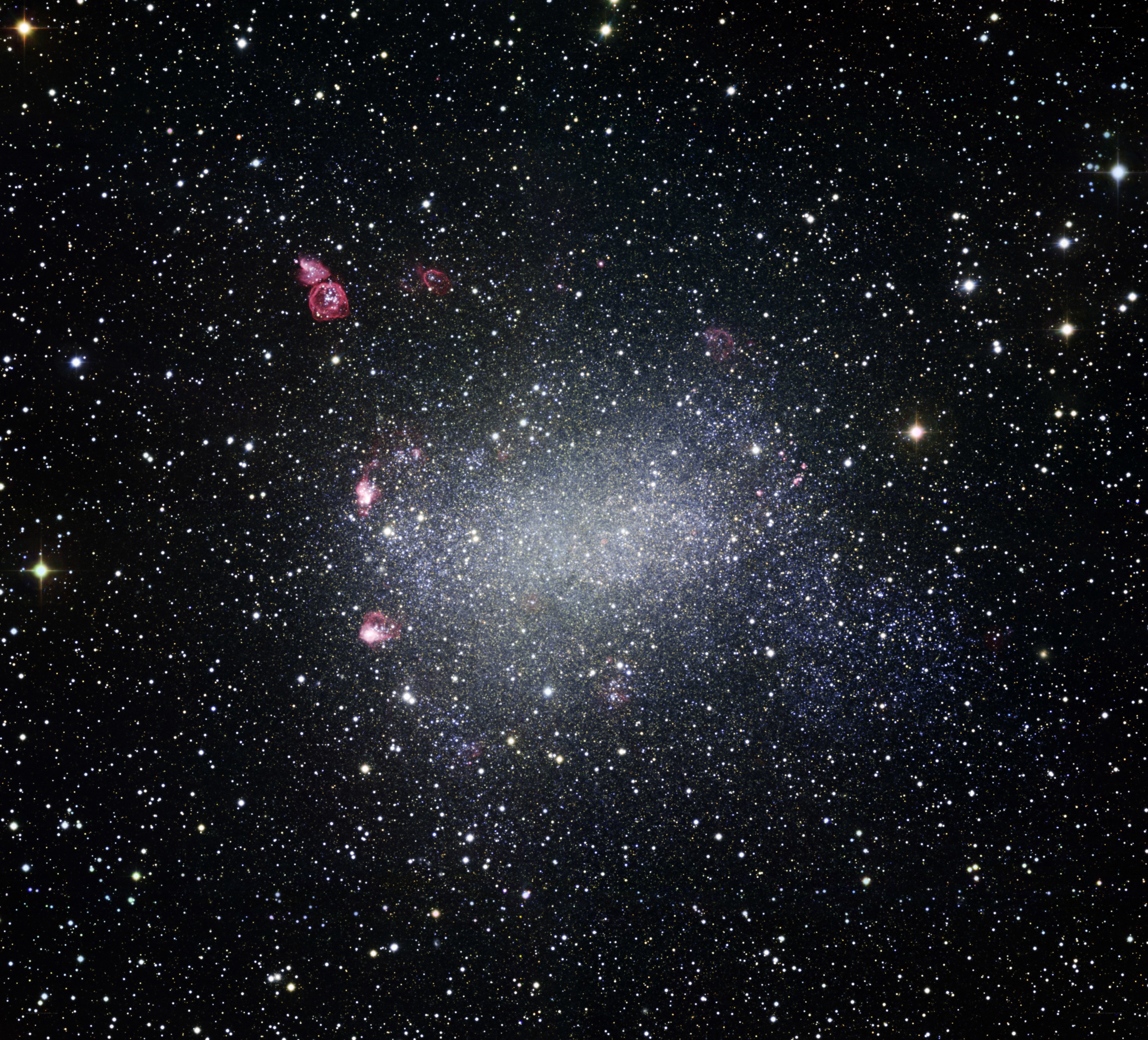 NGC 1755 star cluster