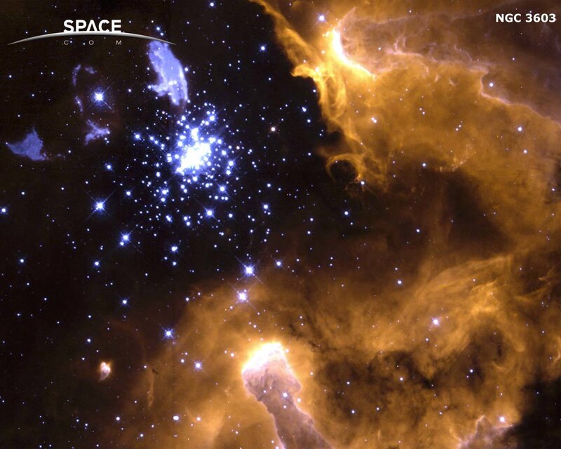 NGC 3603 star cluster