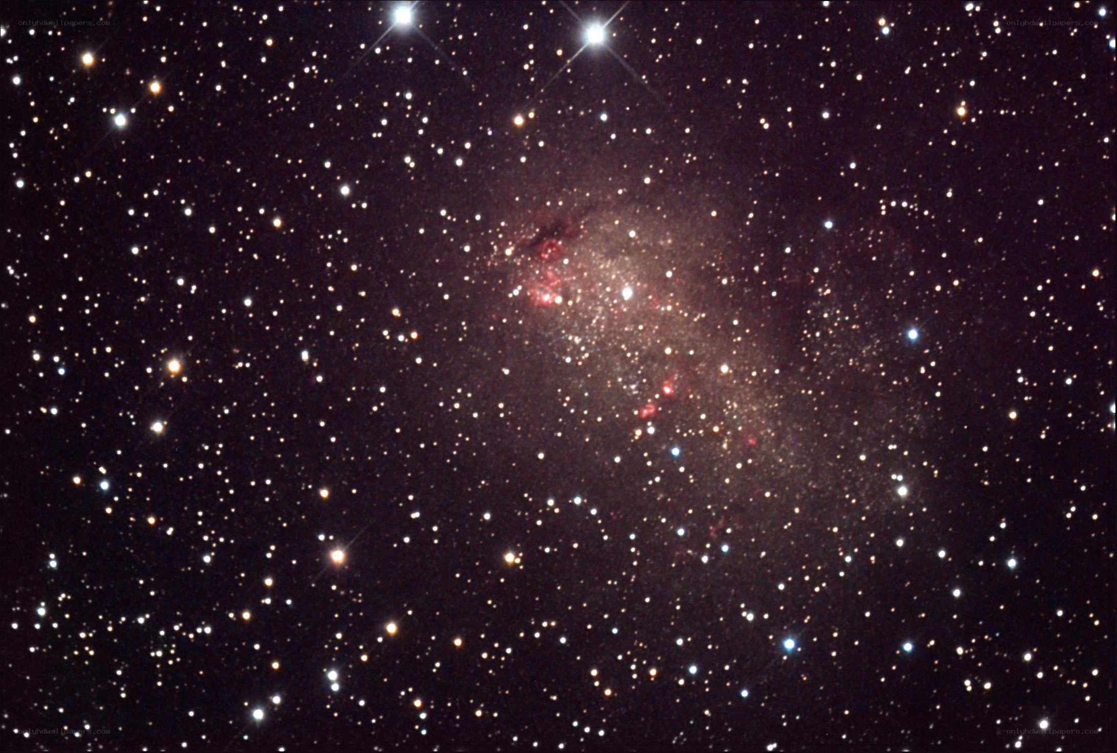 NGC 4214 star-forming galaxy