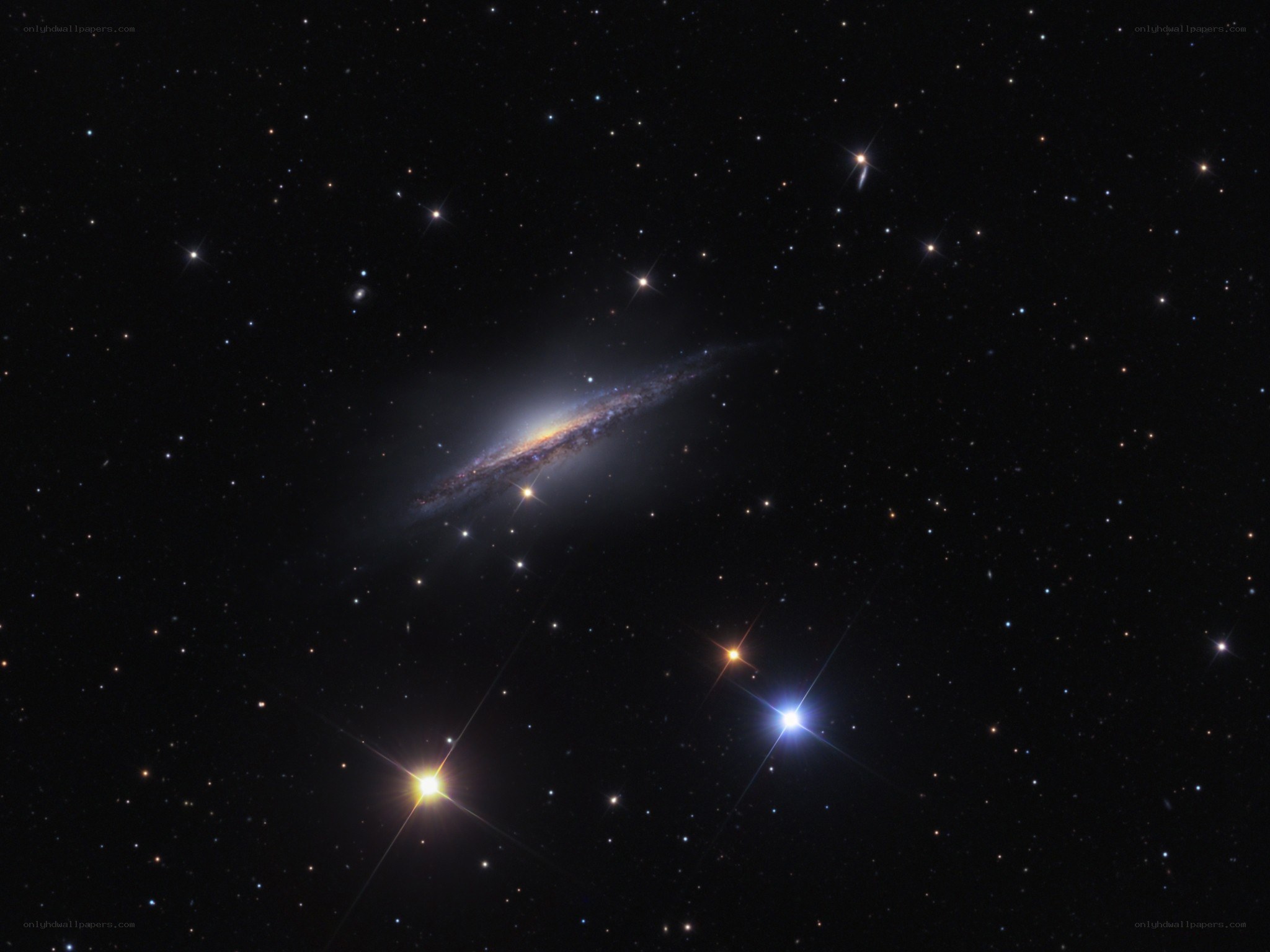 NGC 5986 galaxy in space