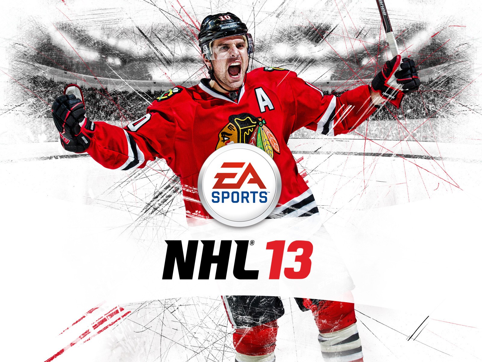 NHL 13 game cover art