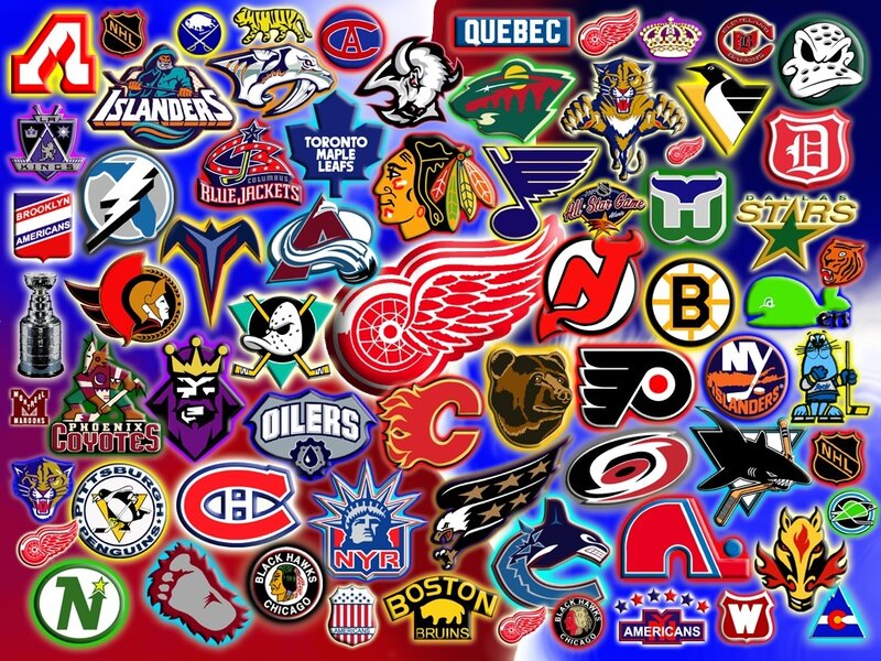 NHL team logos collection