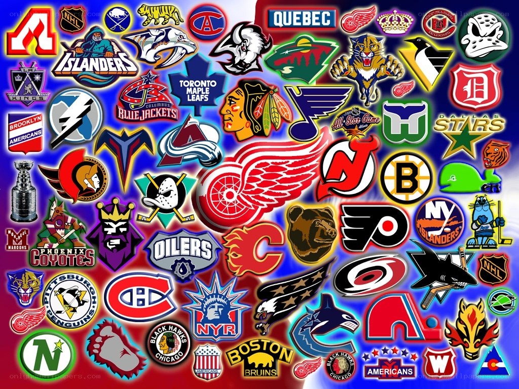 NHL team logos collection