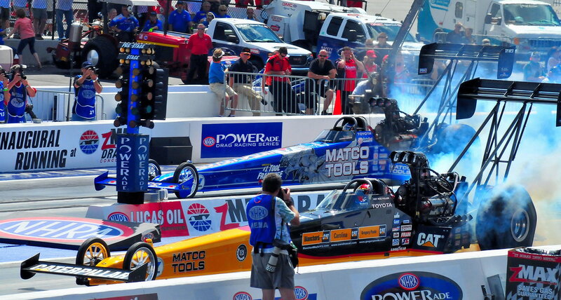 NHRA drag racing event