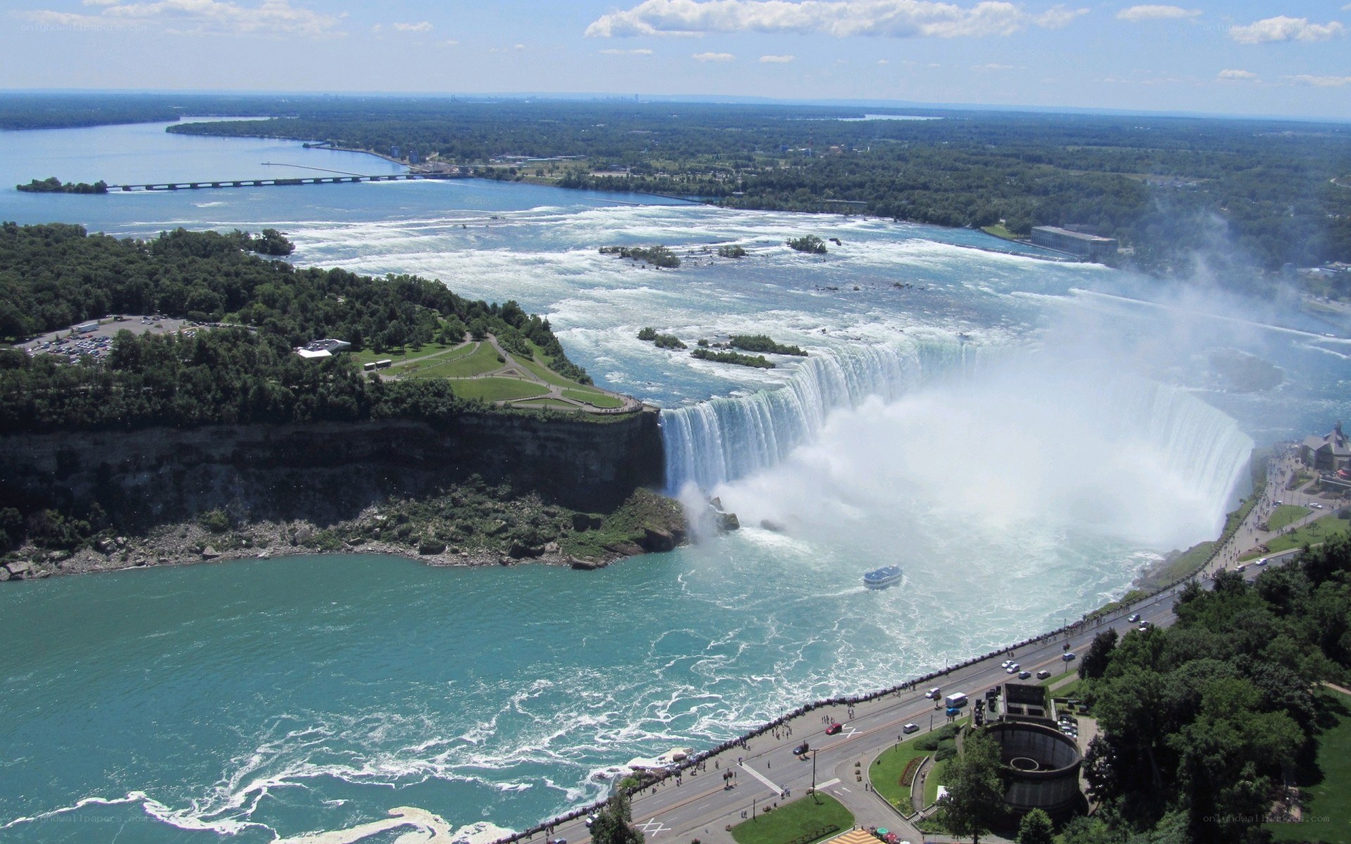 Niagara Falls aerial view