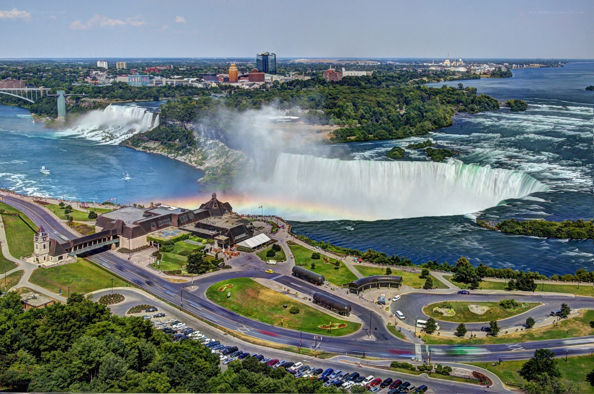 Niagara Falls aerial view