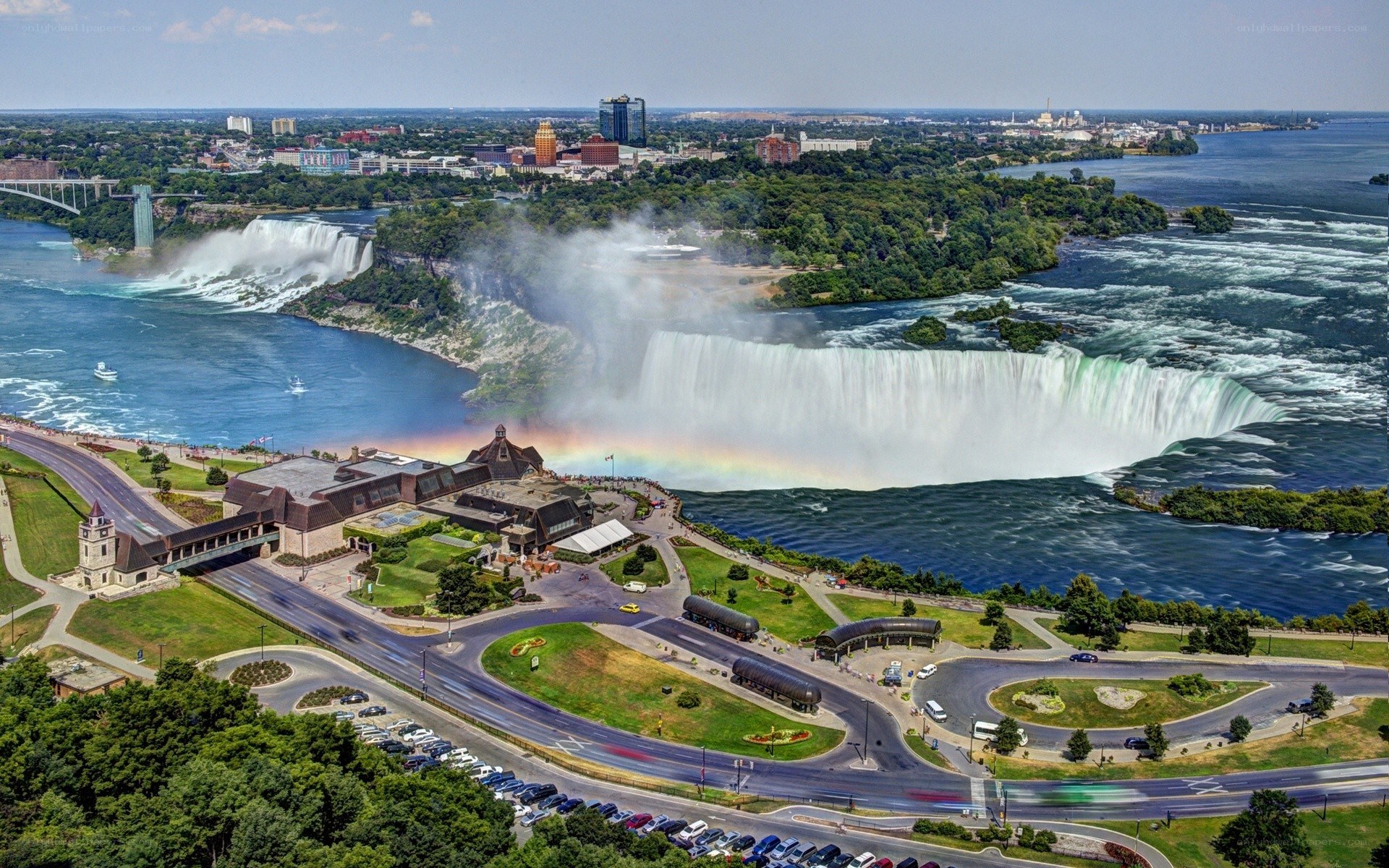 Niagara Falls aerial view