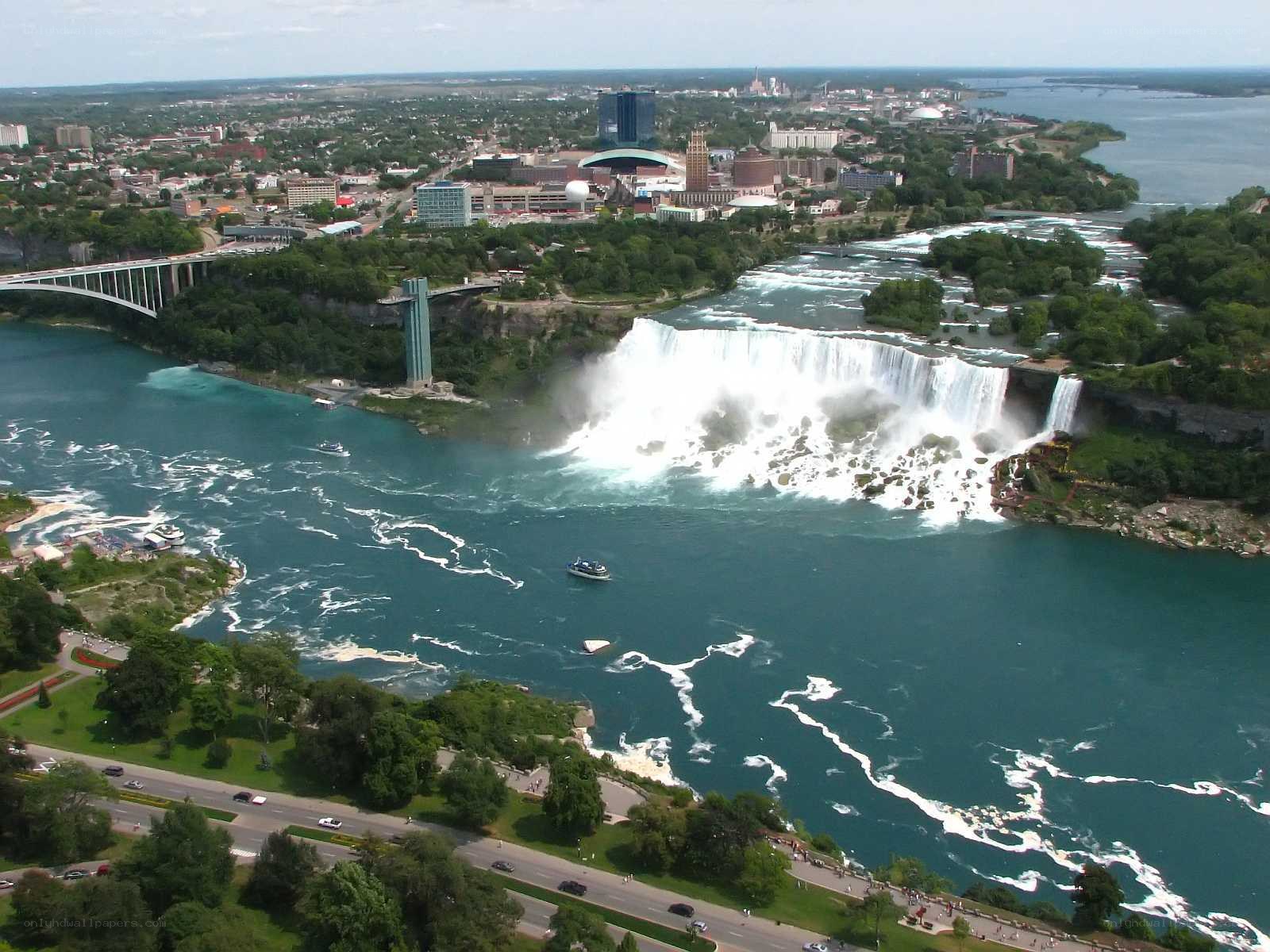 Niagara Falls aerial view