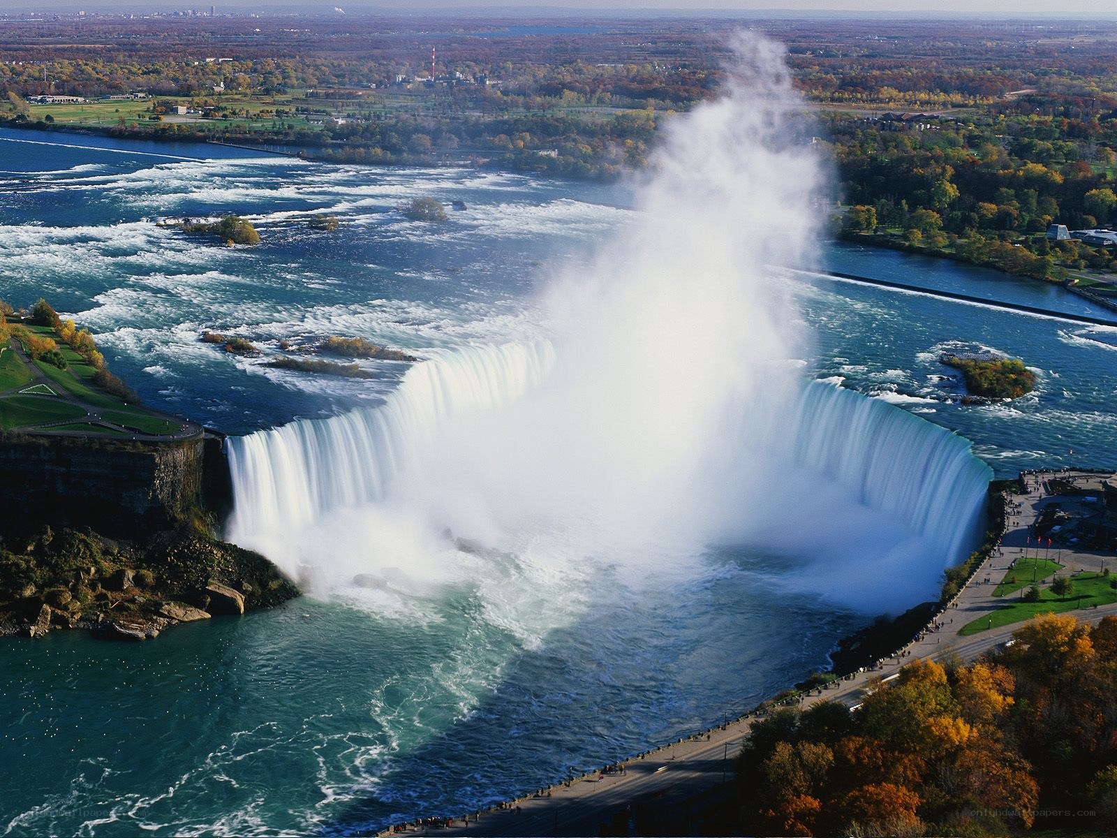 Niagara Falls aerial view