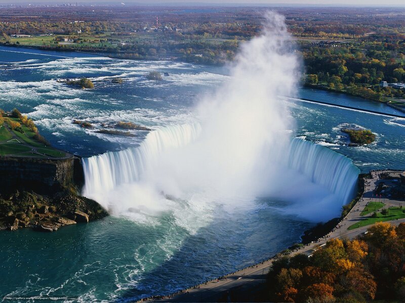 Niagara Falls aerial view