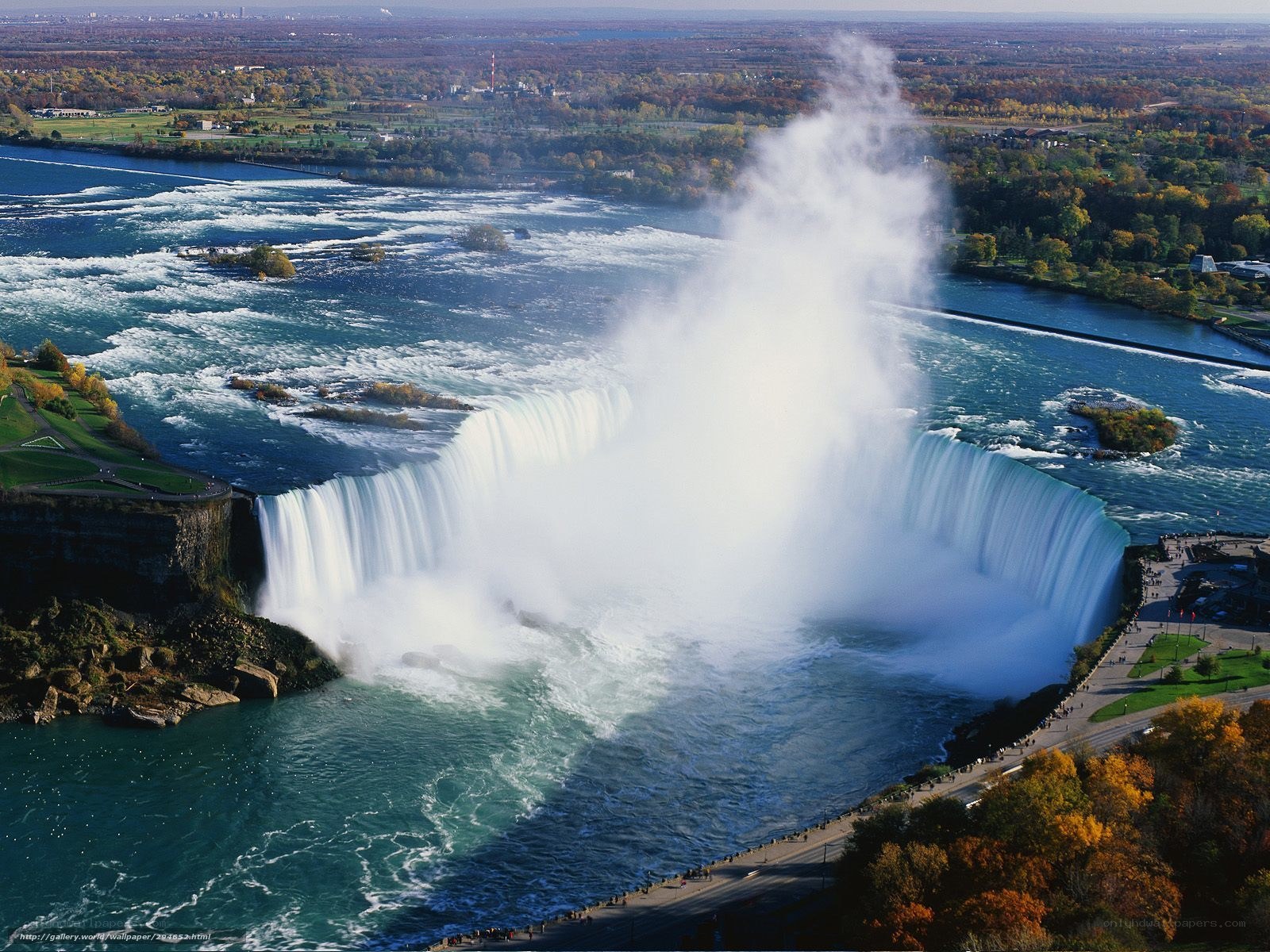 Niagara Falls aerial view