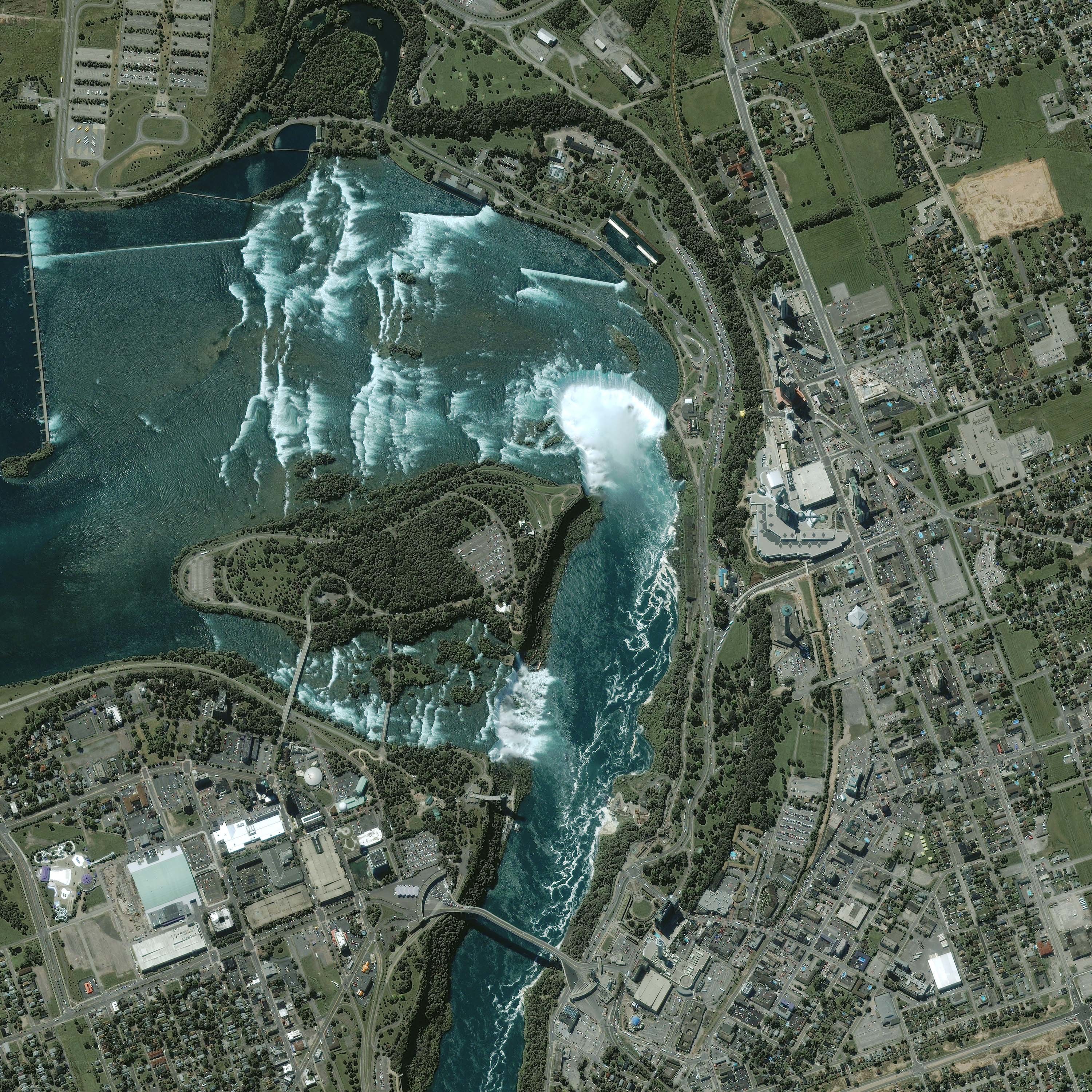 Niagara Falls aerial view