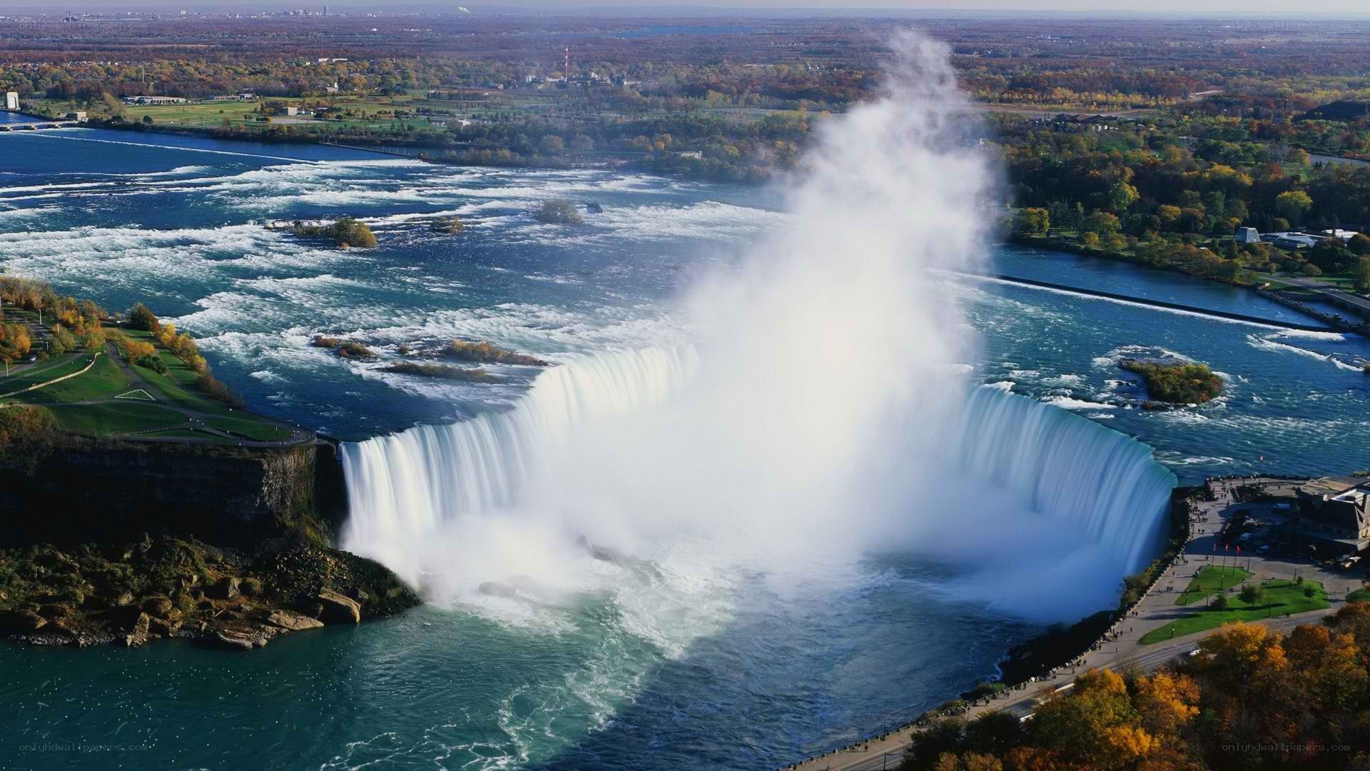 Niagara Falls aerial view