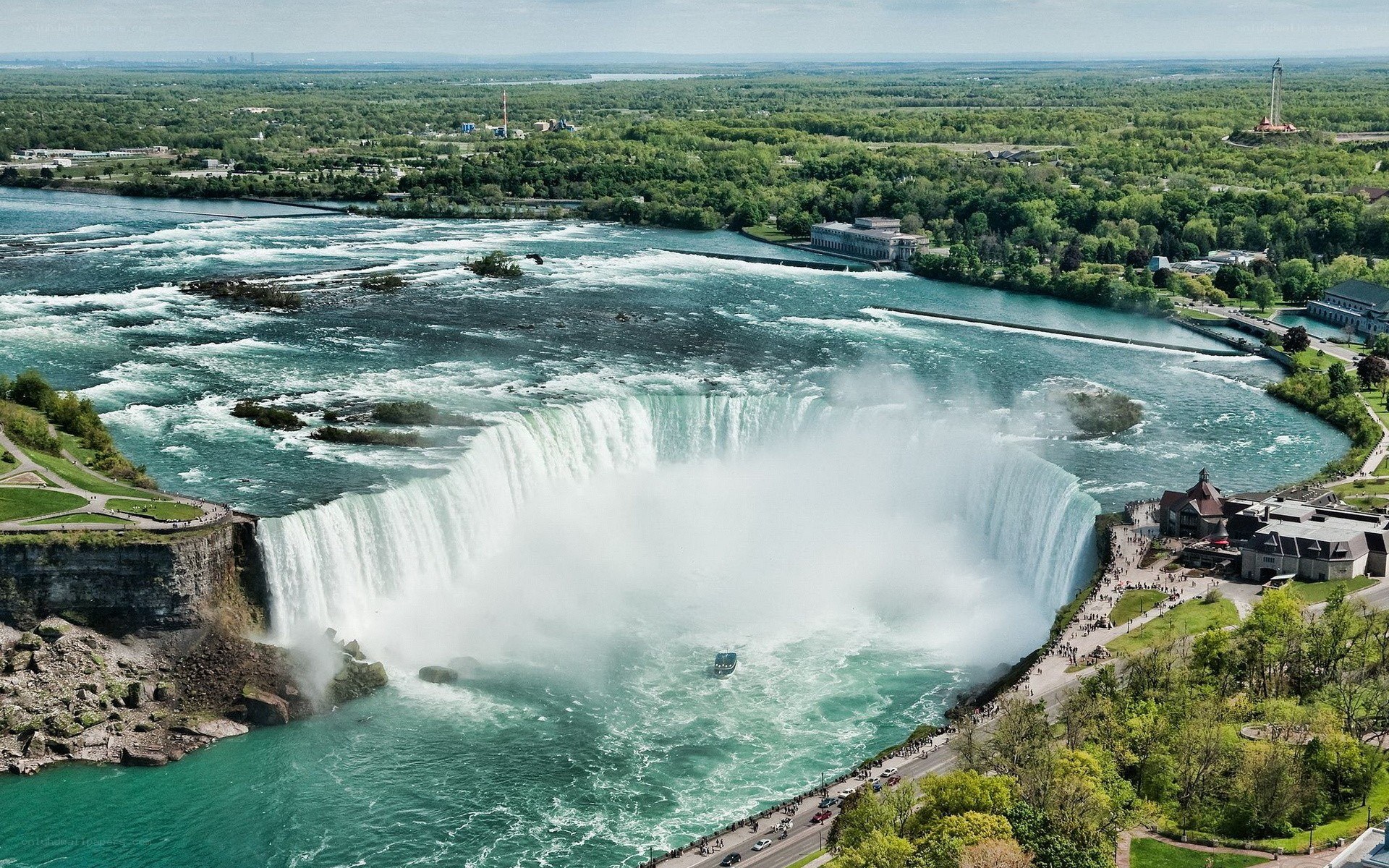 Niagara Falls aerial view