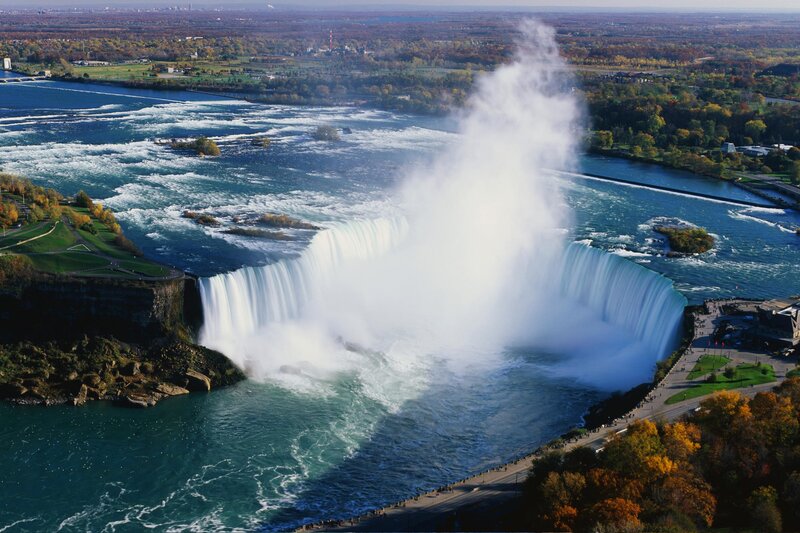 Niagara Falls aerial view