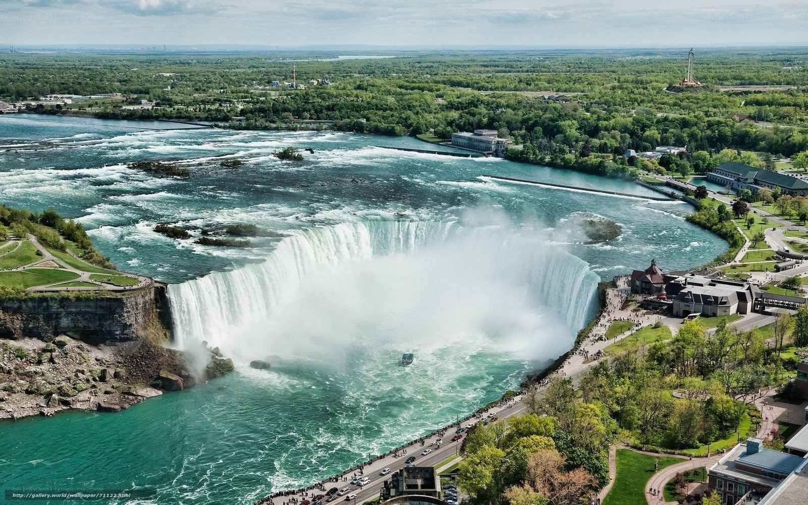 Niagara Falls aerial view