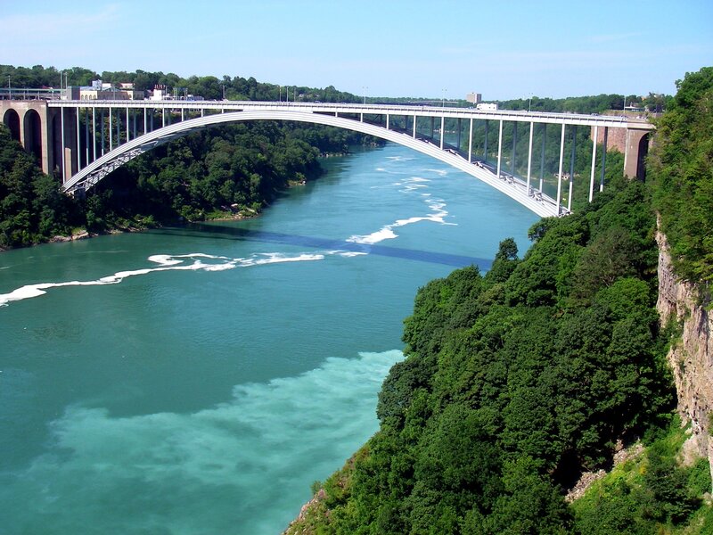 Niagara Falls bridge view