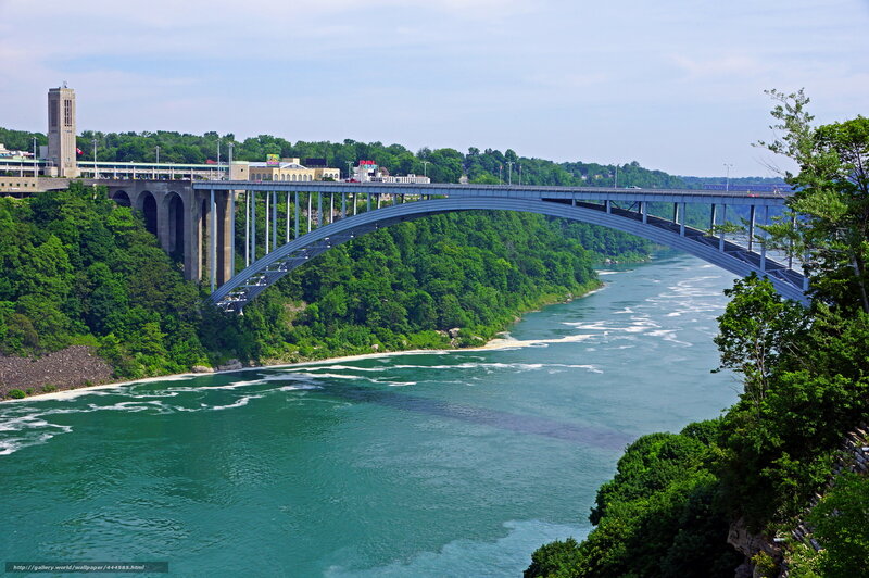Niagara Falls bridge view