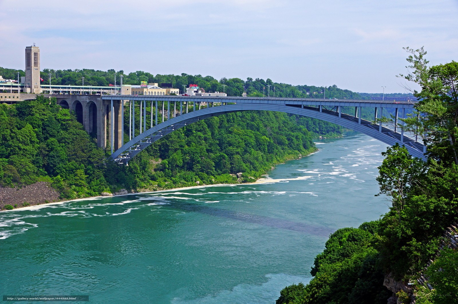 Niagara Falls bridge view