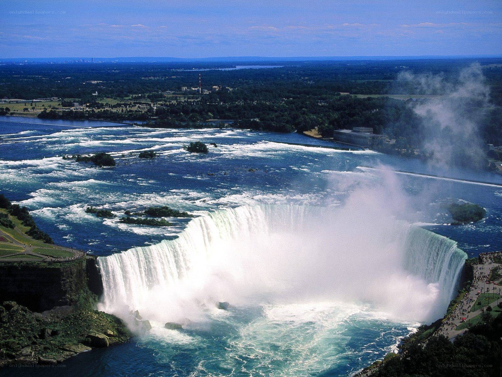 Niagara Falls from above
