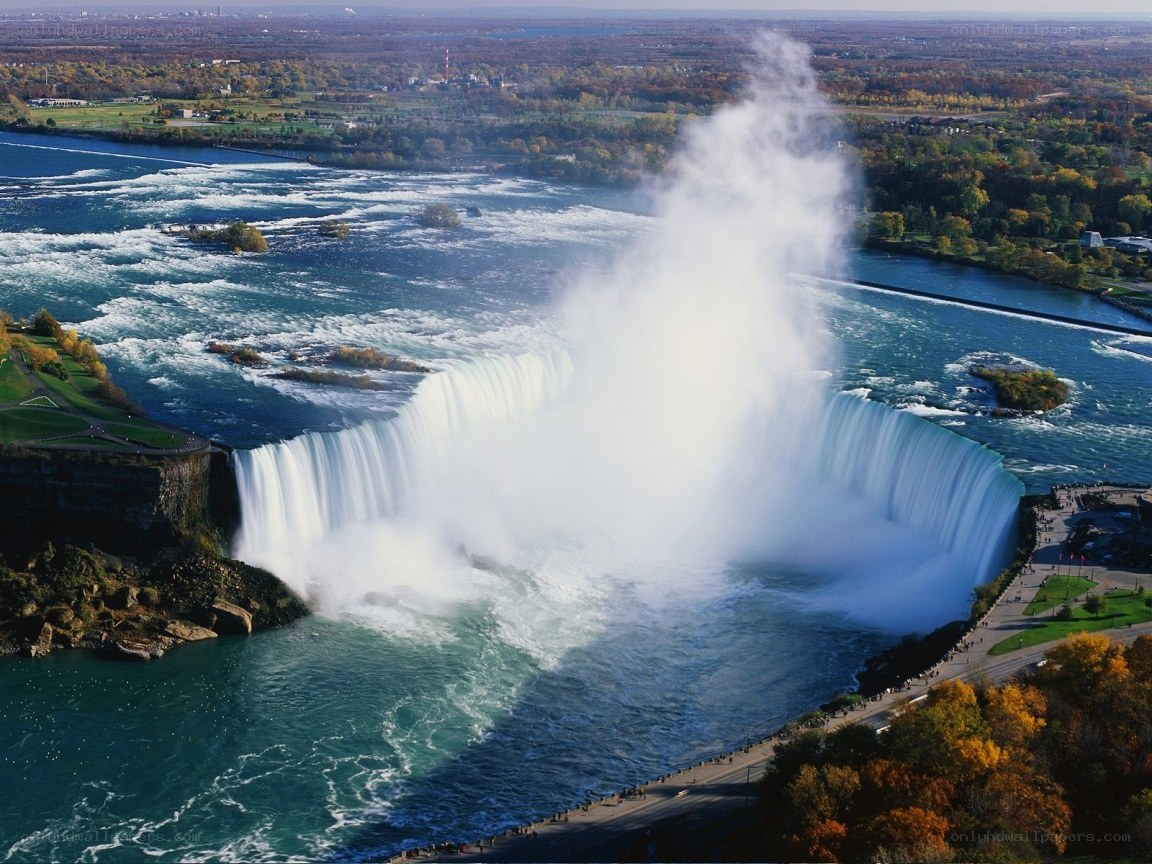 Niagara Falls from above