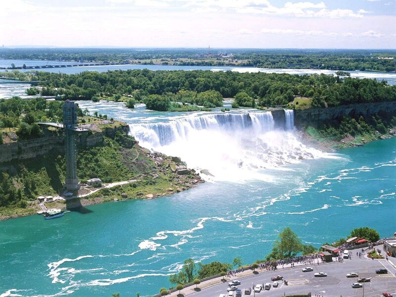 Niagara Falls from above