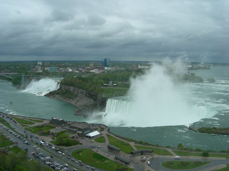 Niagara Falls from above